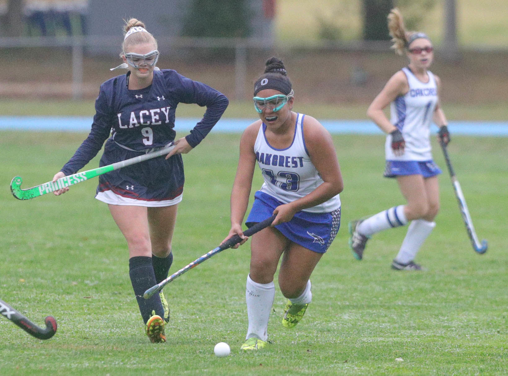 Lacey vs Oakcrest Field Hockey game
